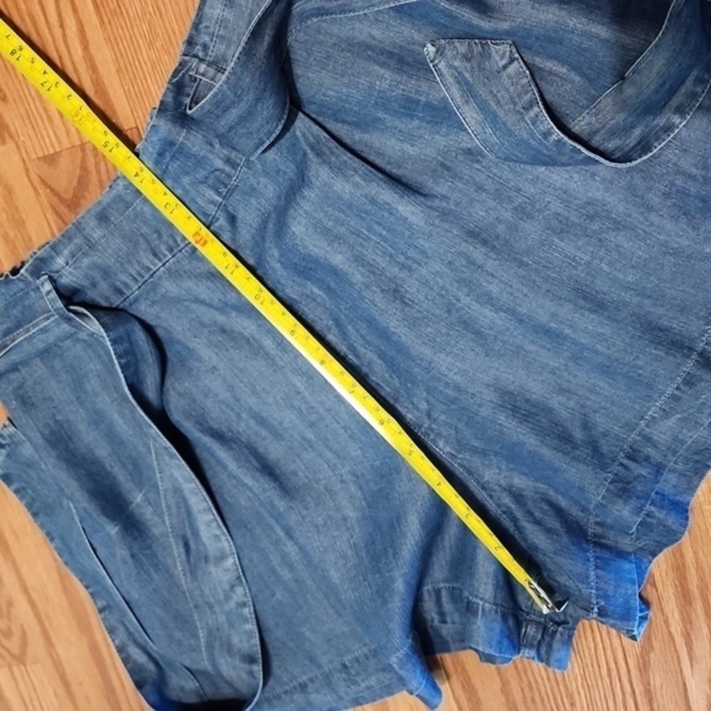 Encrime 100 % tencel shorts NWT removable belt - Picture 6 of 9